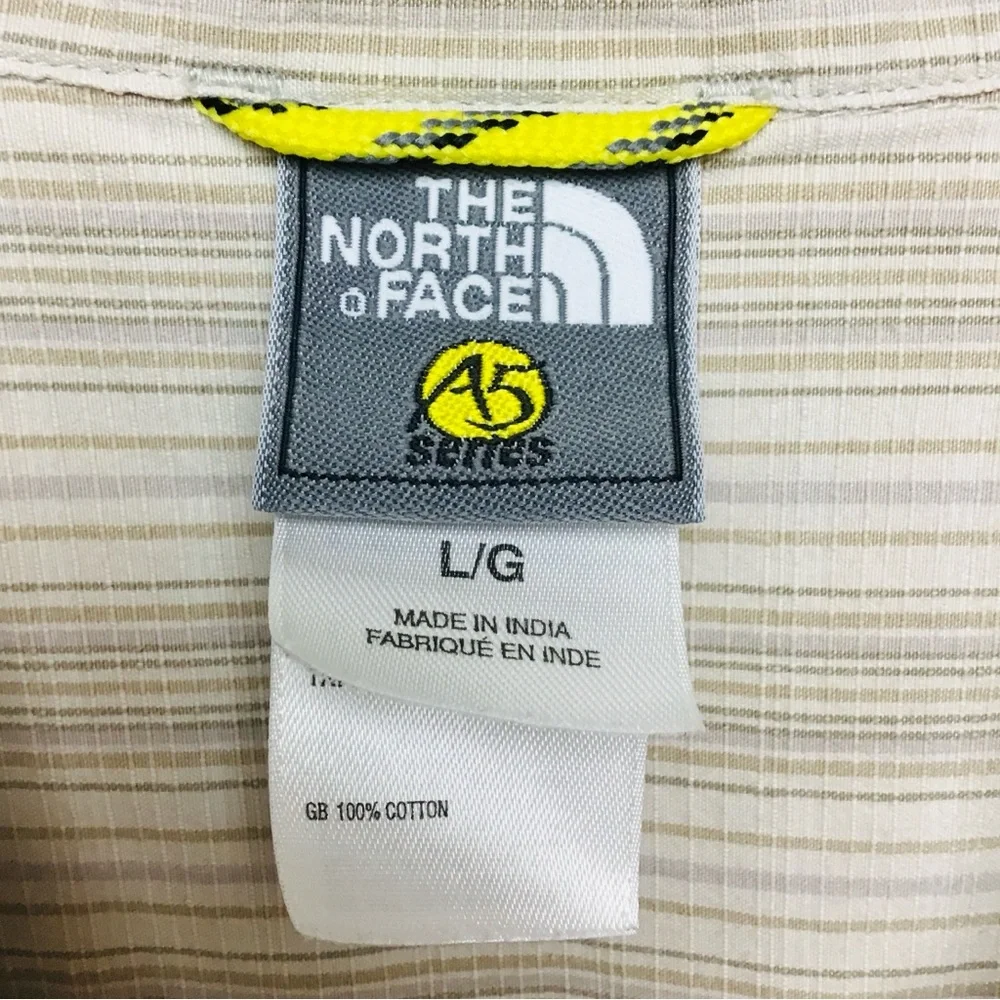 The North Face A5 Series mens short sleeve button up casual shirt large